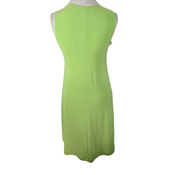 Norma Kamali Gemini Green Swing Dress Seamless Sleeveless Pockets Beachy Size S - Picture 3 of 9